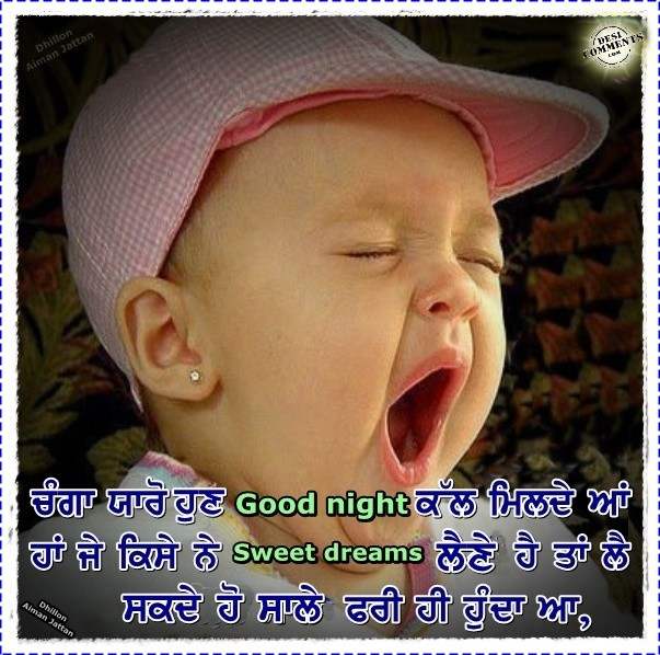 Punjabi Good Night Messages5