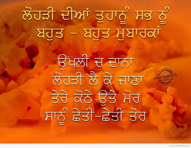 90 Lohri Wishes In Punjabi And Images Punjabi Wishes And Greetings